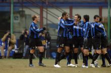 La gioia dell'Inter (Afp)